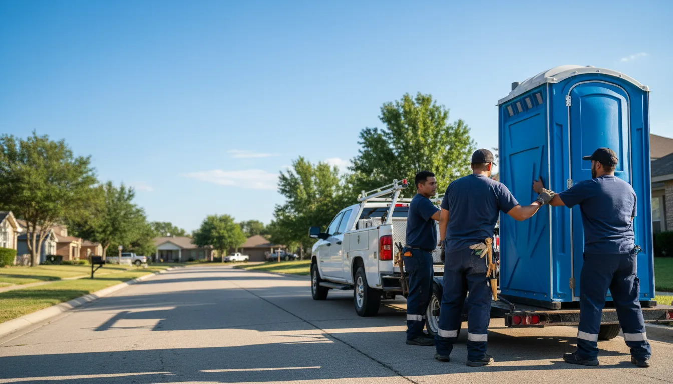 Portable Toilet Rental in Thompson, IA near me